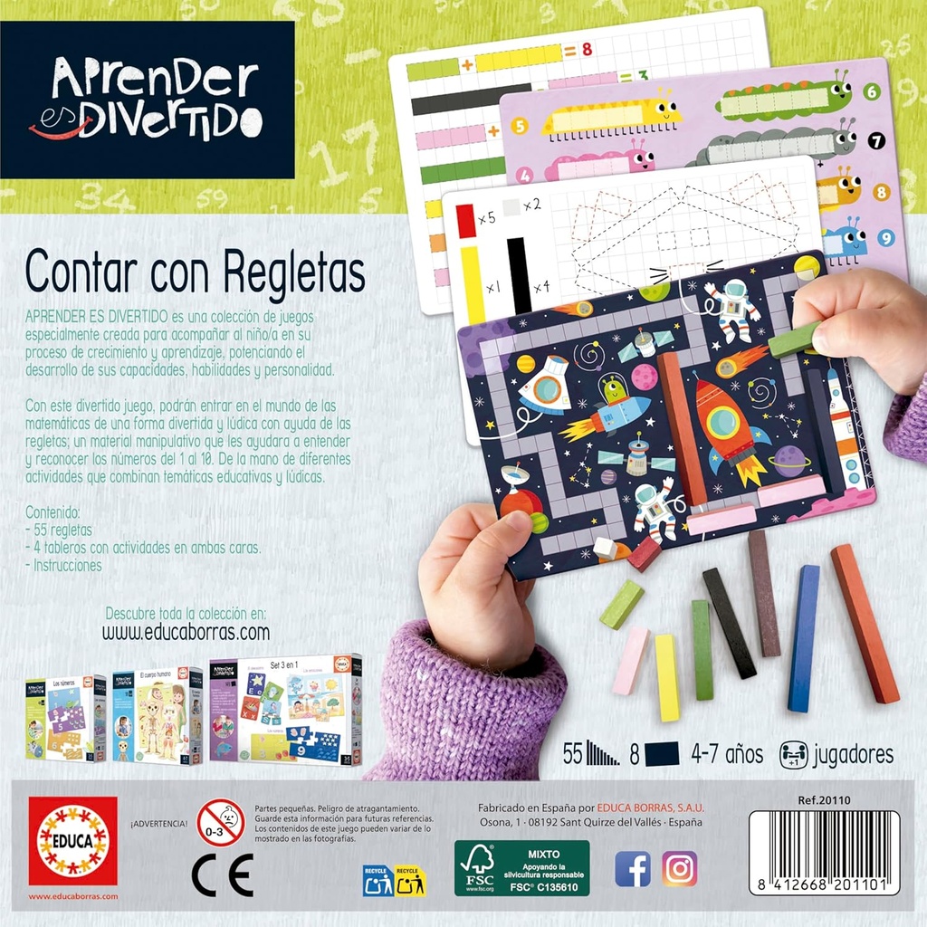 CONTAR C/REGLETAS