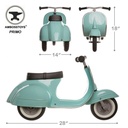 CORREPASILLOS VESPA VERDE