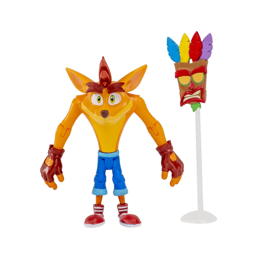 CRASH BANDICOOT 12 CM. SURT.