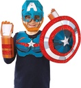 CREA MASCARA CAPITAN AMERICA