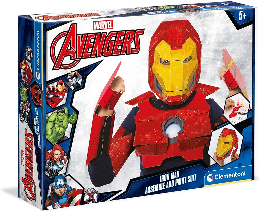 CREA MASCARA IRON MAN MARVEL