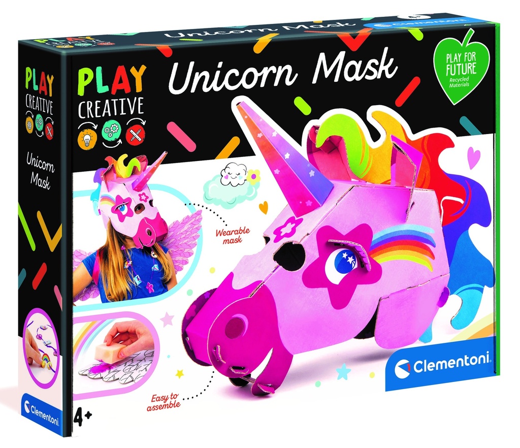 CREA MASCARA UNICORNIO