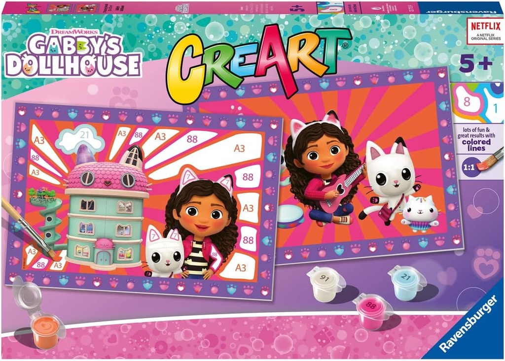CREART JR. GABBY'S DOLLHOUSE
