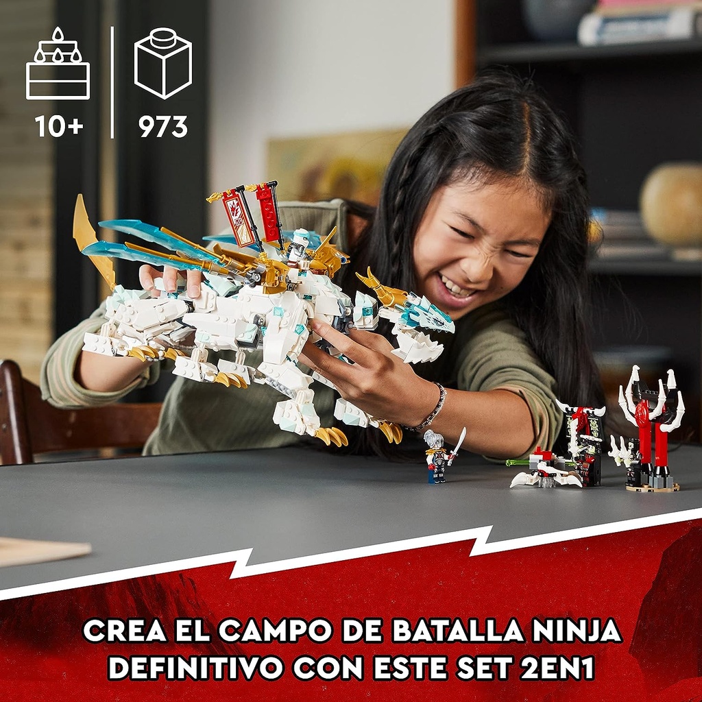 CRIATURA DRAGON DE HIELO ZANE