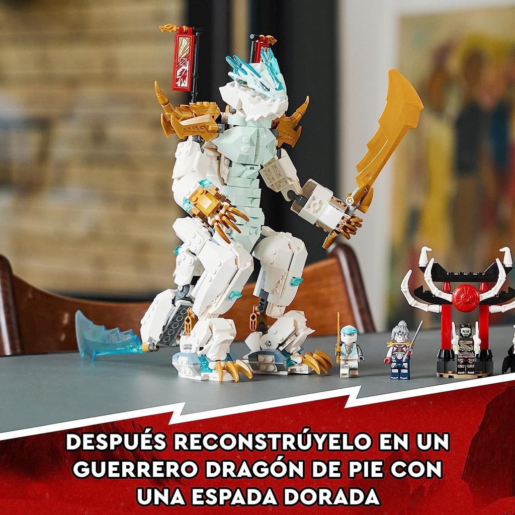 CRIATURA DRAGON DE HIELO ZANE