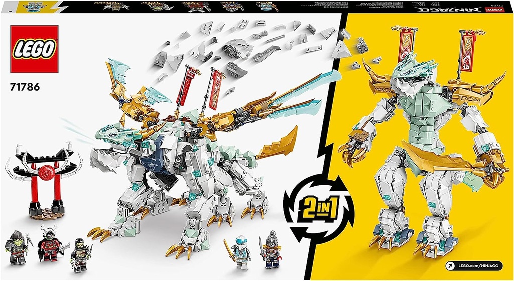 CRIATURA DRAGON DE HIELO ZANE