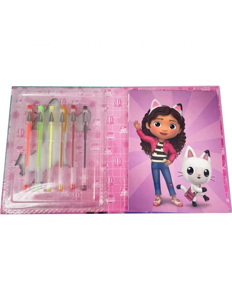 CUADERNO C/BOLIS GEL GABBY'S