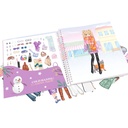 CUADERNO C/CALCOMANIAS TOP MODEL
