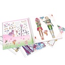 CUADERNO CALCOMANIAS DRESS ME UP TOP MODEL