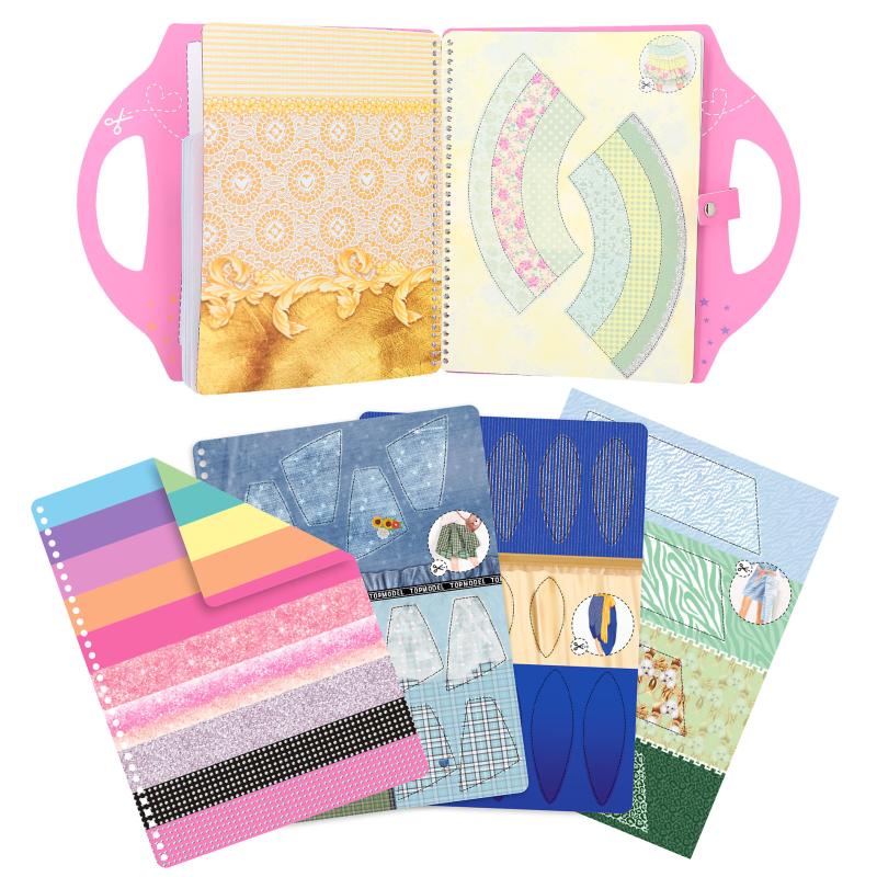 CUADERNO COLLAGE DRES ME UP TOP MODEL