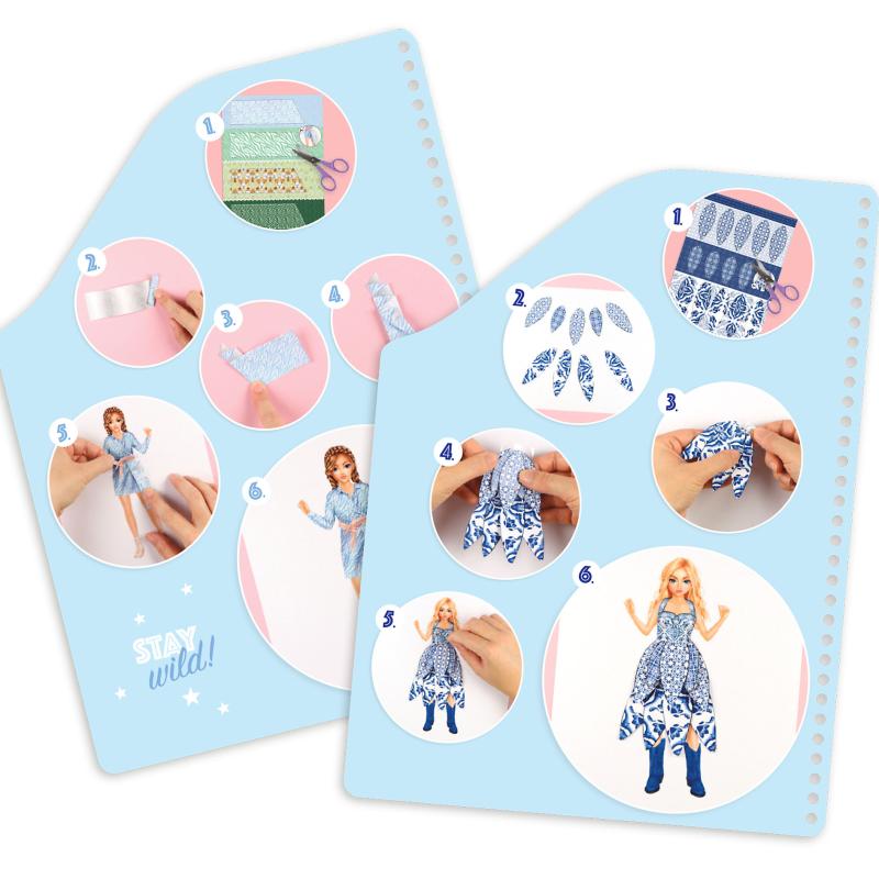 CUADERNO COLLAGE DRES ME UP TOP MODEL