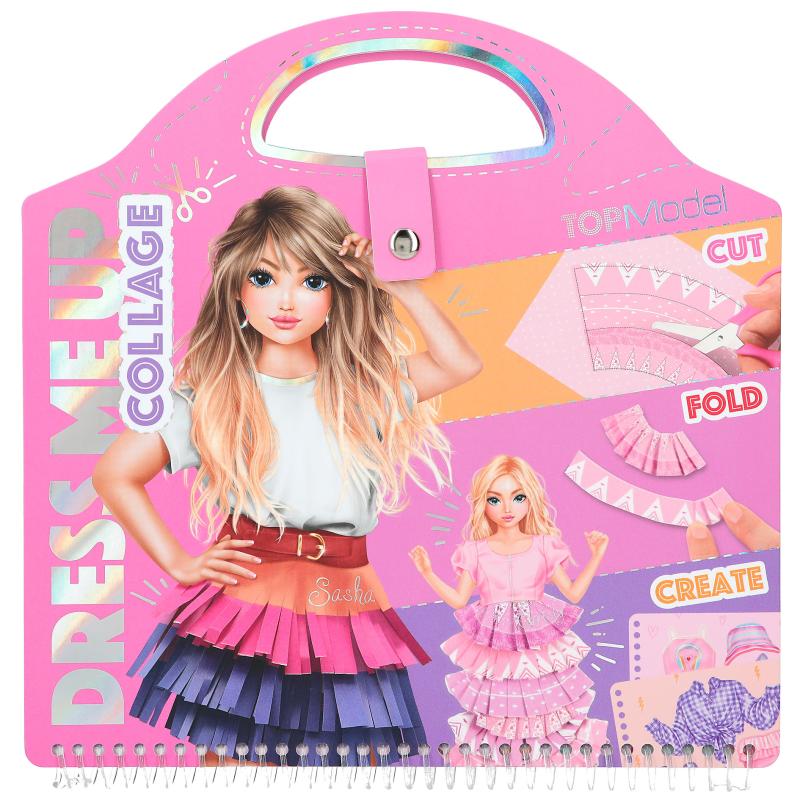 CUADERNO COLLAGE DRES ME UP TOP MODEL
