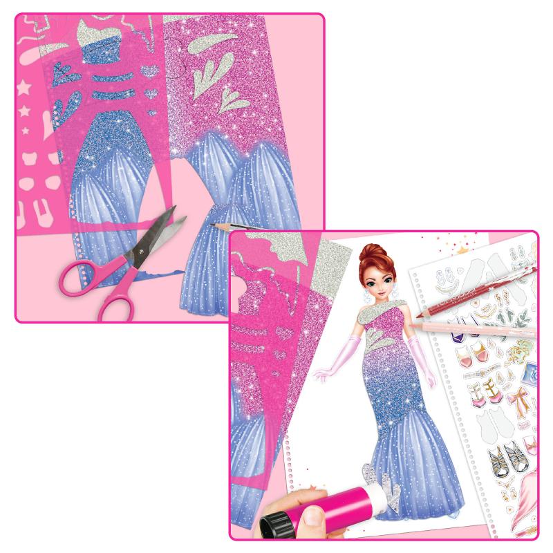 CUADERNO COLOREAR CREATE YOUR GLAMOUR