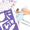 CUADERNO COLOREAR DANCE TOP MODEL