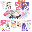 CUADERNO COLOREAR DANCE TOP MODEL