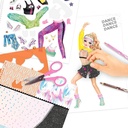 CUADERNO COLOREAR DANCE TOP MODEL