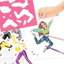 CUADERNO COLOREAR DANCE TOP MODEL