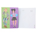CUADERNO COLOREAR TOP MODEL