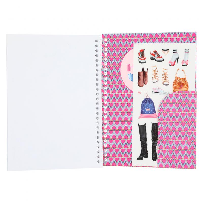 CUADERNO COLOREAR TOP MODEL