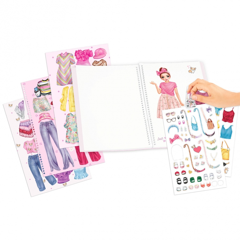 CUADERNO DRESS ME UP CORGI TOP MODEL