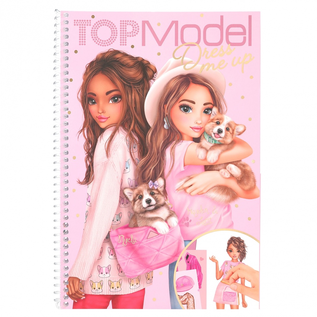 CUADERNO DRESS ME UP CORGI TOP MODEL