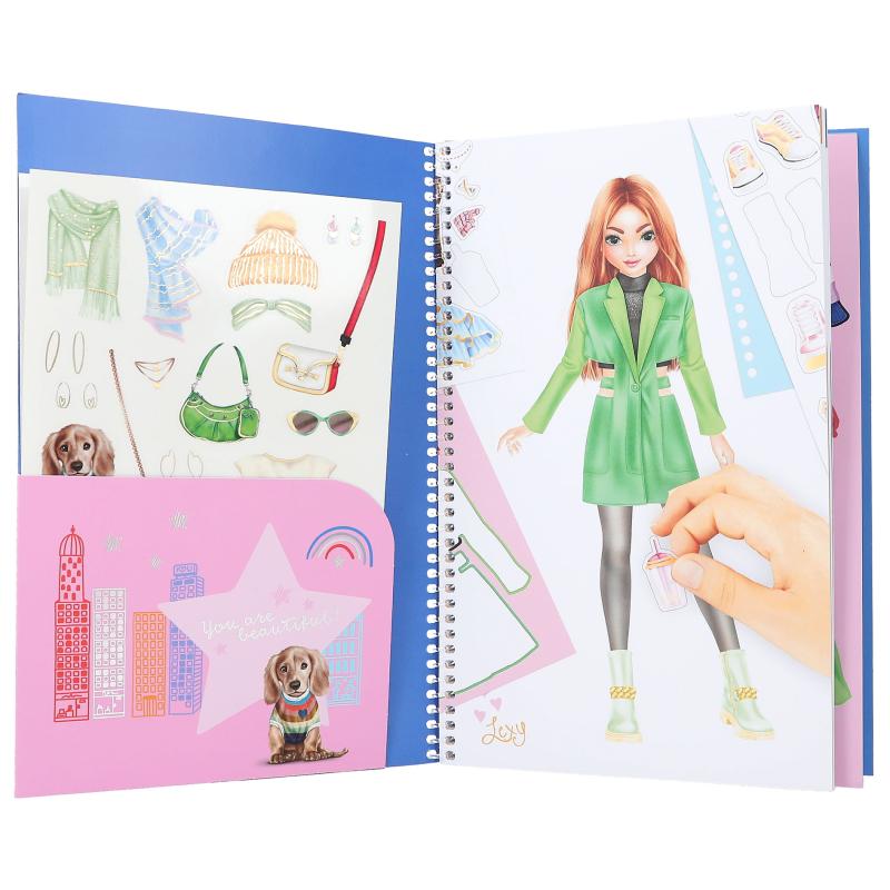CUADERNO DRESS ME UP GRANDE TOP MODEL