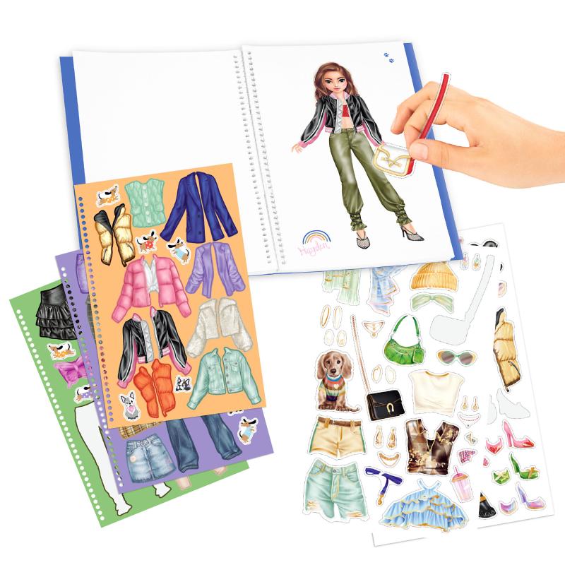 CUADERNO DRESS ME UP GRANDE TOP MODEL