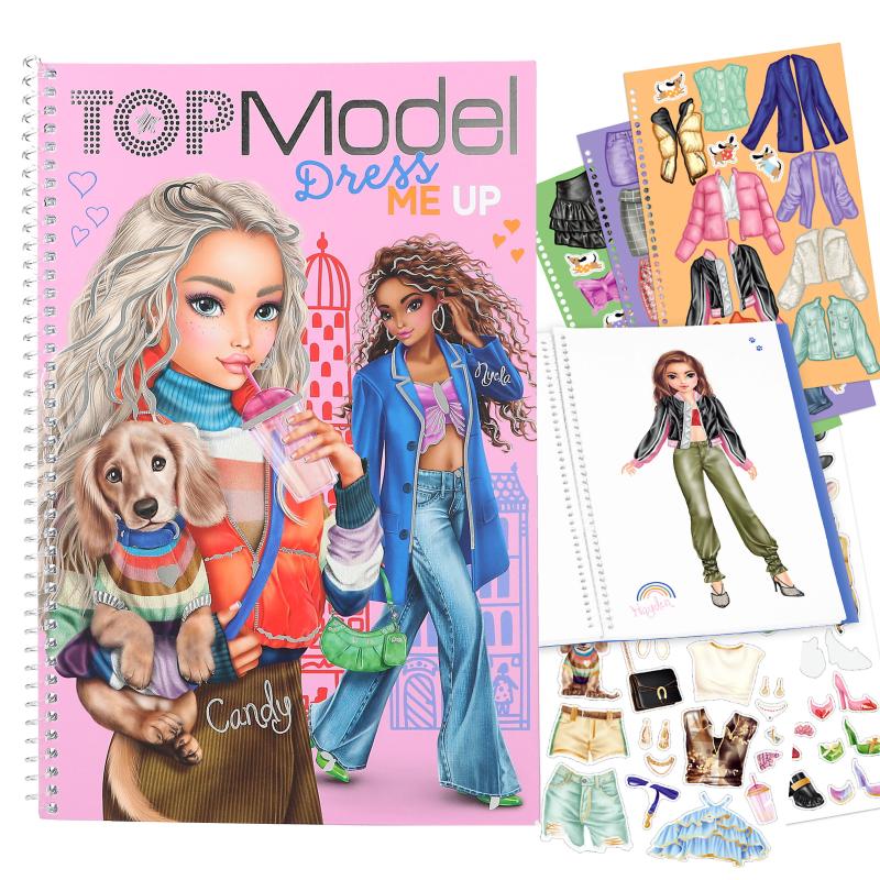 CUADERNO DRESS ME UP GRANDE TOP MODEL
