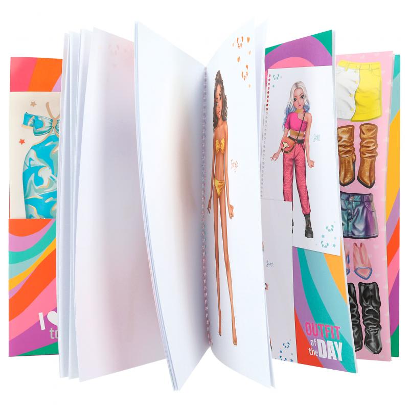 CUADERNO DRESS ME UP TOP MODEL