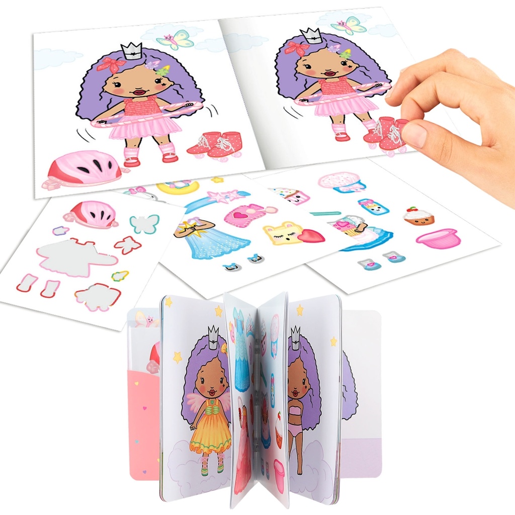 CUADERNO PEGATINAS PRINCESS MIMI