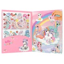 CUADERNO STICKERS UNICORN WORLD