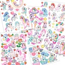 CUADERNO STICKERS UNICORN WORLD
