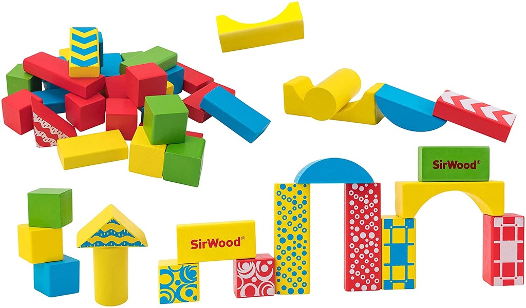 CUBO CONST.PIEZAS MADERA 50