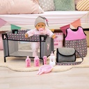 CUNA MUÑECAS Y ACCESORIOS