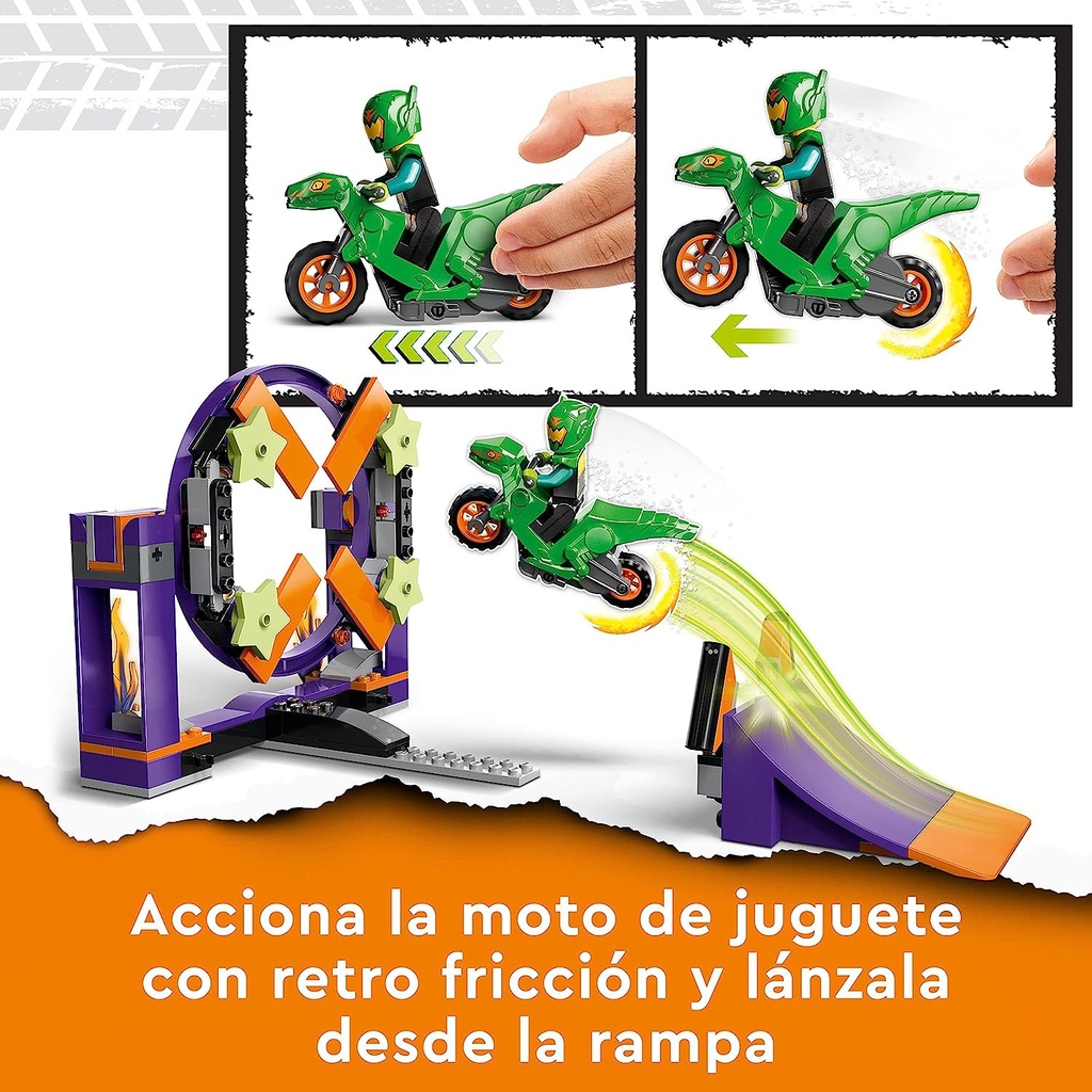 DESAFIO ACROBATICO:RAMPA Y ARO