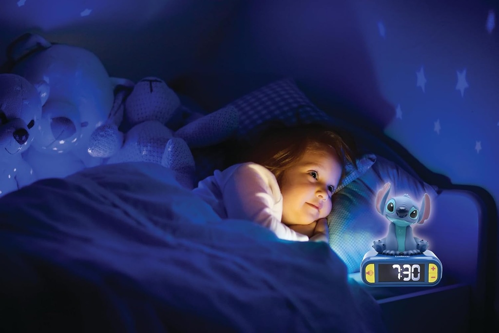 DESPERTADOR DIGITAL STITCH 3D