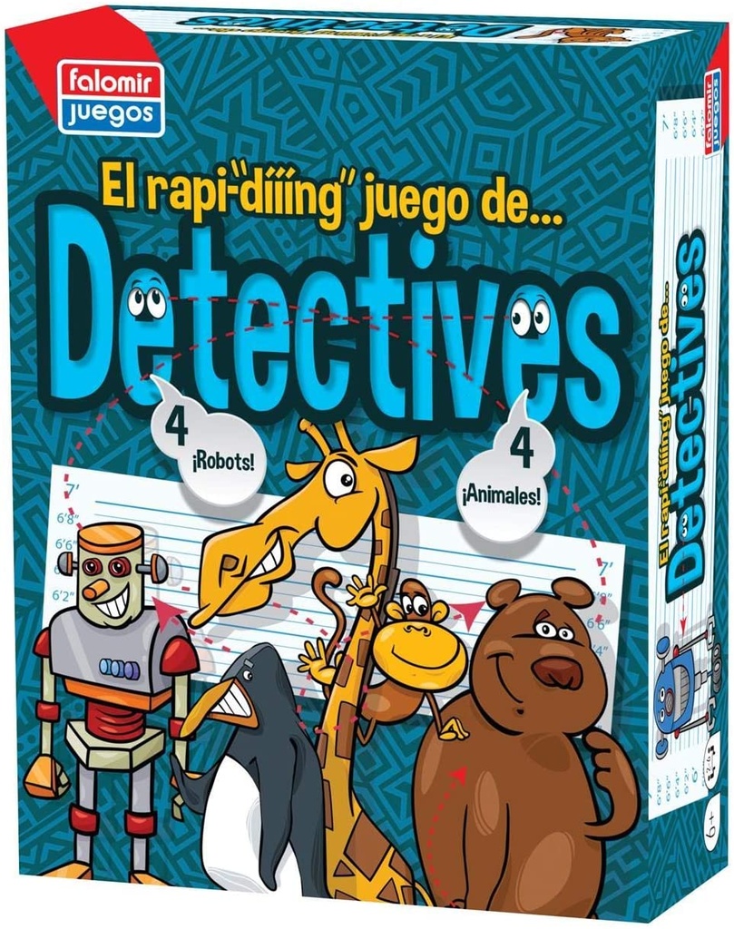 DETECTIVES JUEGO MESA FALOMIR