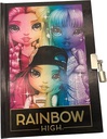 DIARIO C/CANDADO RAINBOW HIGH