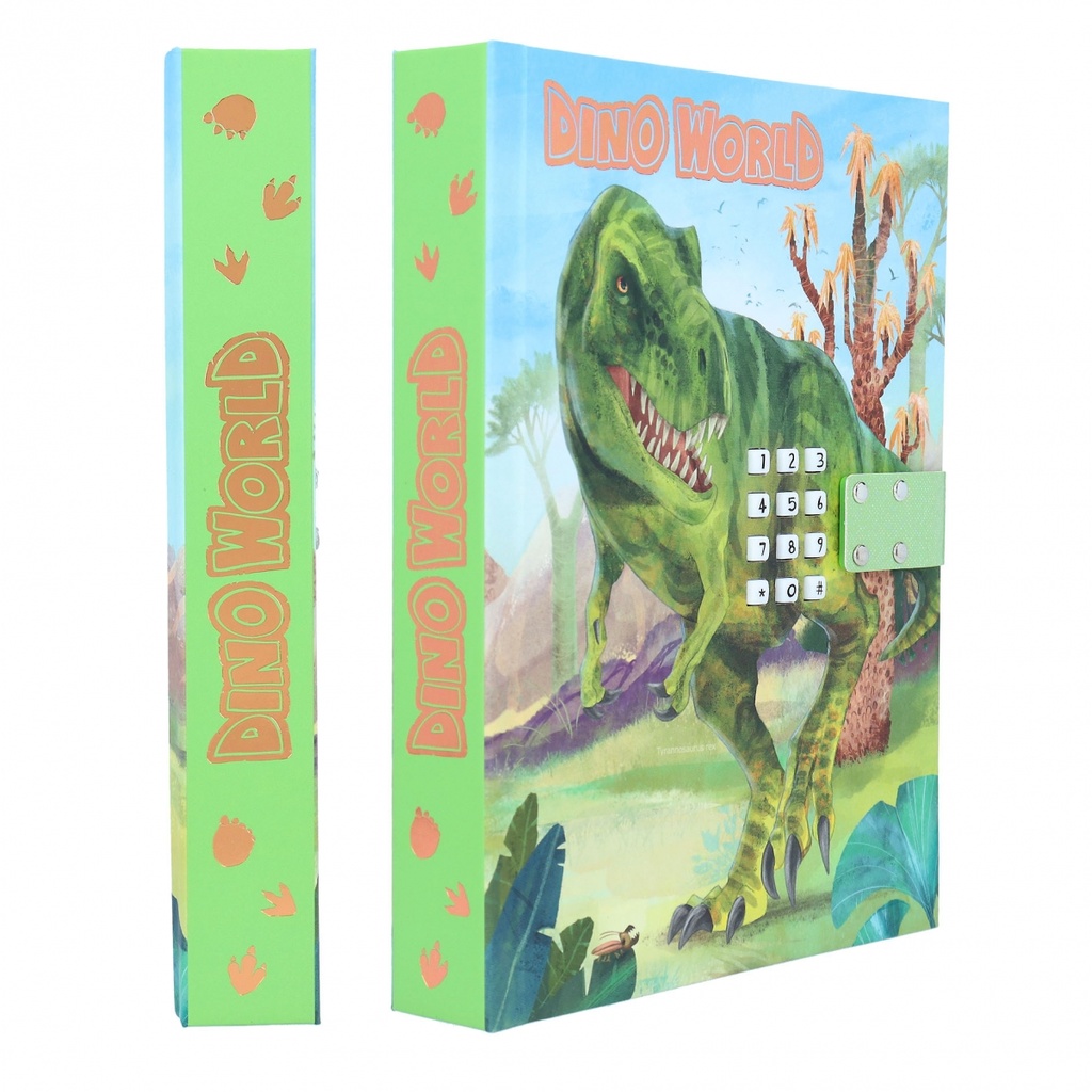 DIARIO C/CODIGO Y SONIDO DINO WORLD