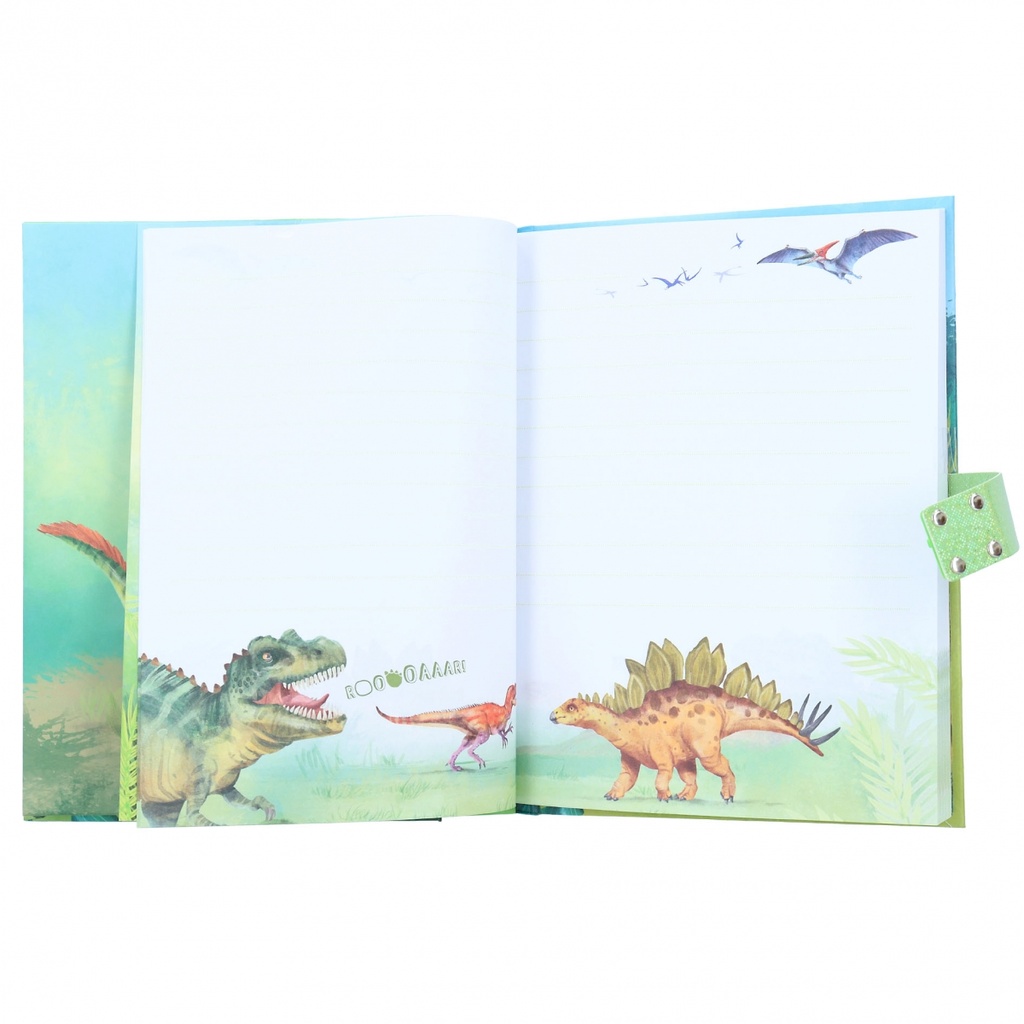 DIARIO C/CODIGO Y SONIDO DINO WORLD