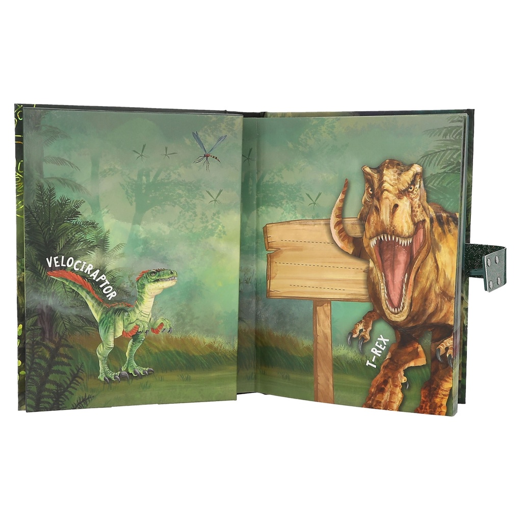 DIARIO DINO WORLD CODIGO Y SONIDO