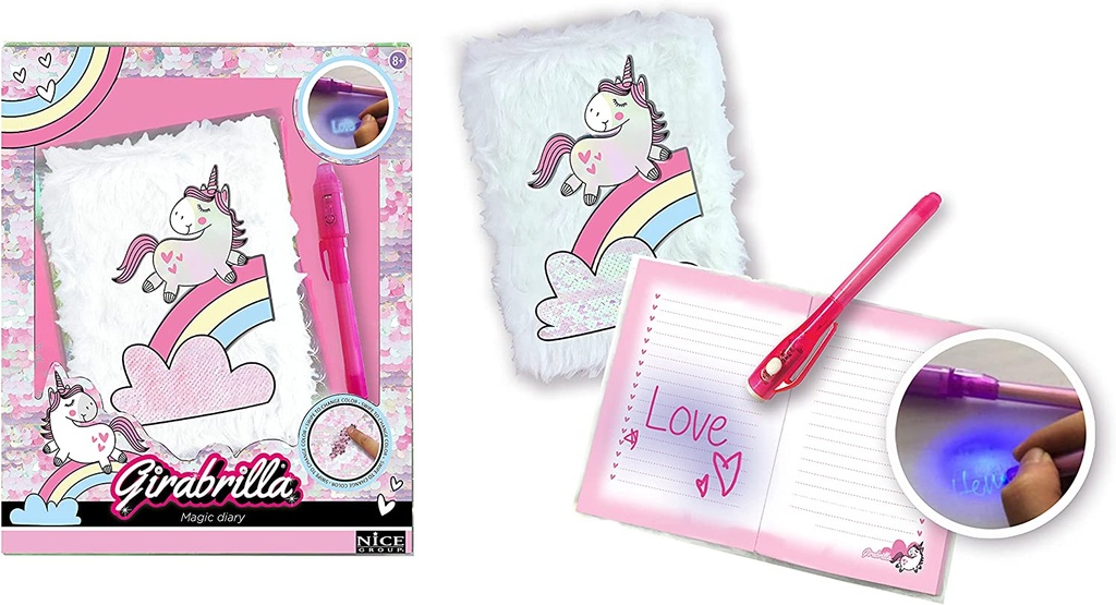 DIARIO MAGIO UNICORNIO GIRABR.