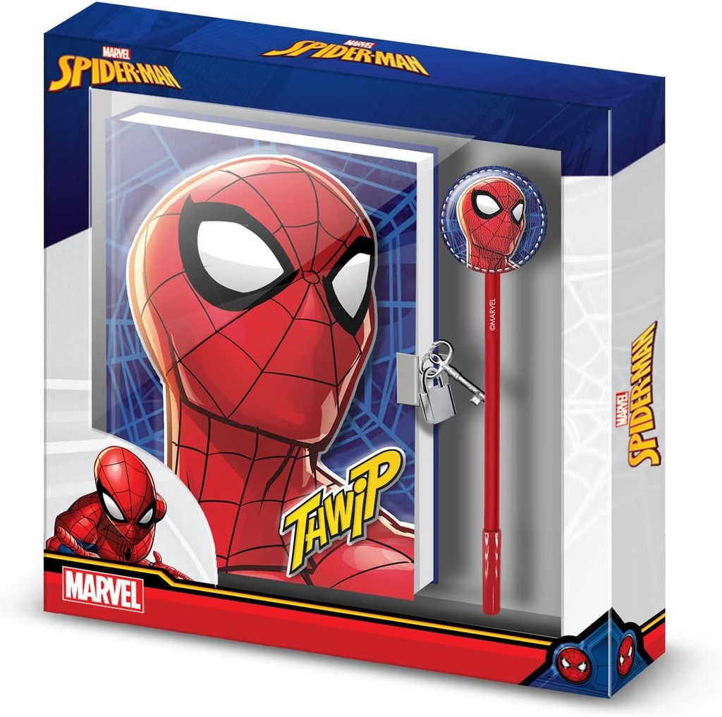 DIARIO+BOLI SPIDERMAN SIDES
