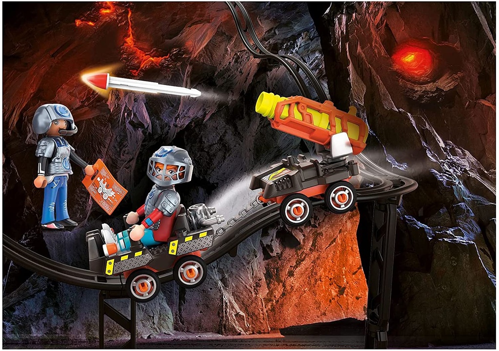 DINO MINE CARRO DE COHETES