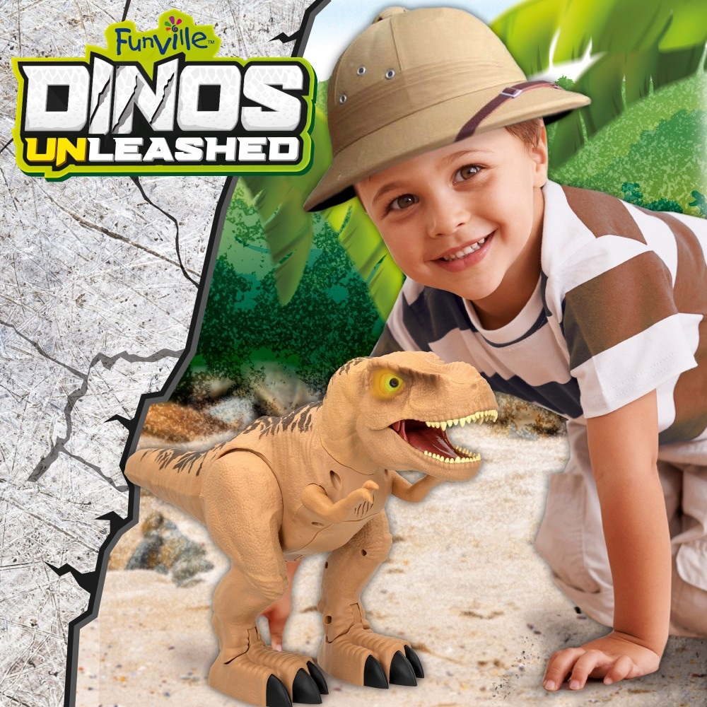 DINO T-REX LUZ Y SONIDO