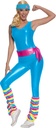 DISFRAZ BARBIE DEPORTISTA T.M