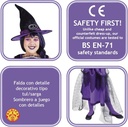 DISFRAZ BRUJA CHIC PURP. T.S