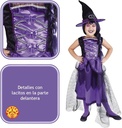 DISFRAZ BRUJA CHIC PURP. T.S