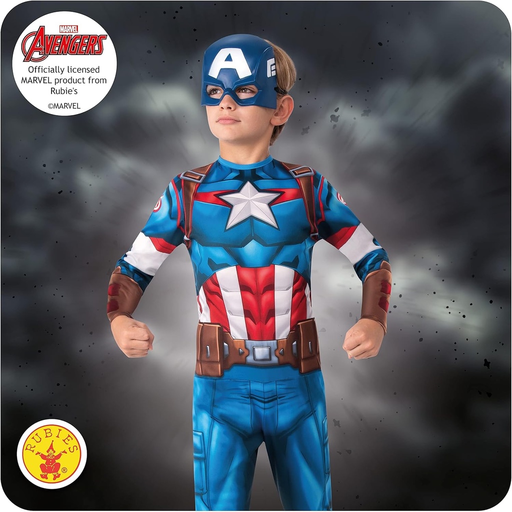 DISFRAZ CAPITAN AMERICA T.M