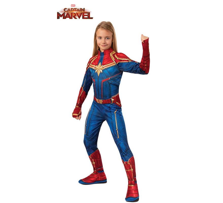 DISFRAZ CAPITANA MARVEL T.M